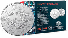 Load image into Gallery viewer, 2018 20c &#39;Knowledge&#39; Coin -ANZAC Spirit - Armistice Centenary